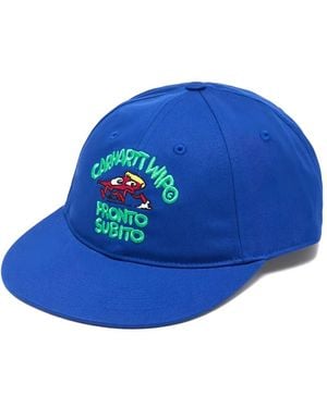 Carhartt Flat-Brim Baseball Cap - Blue