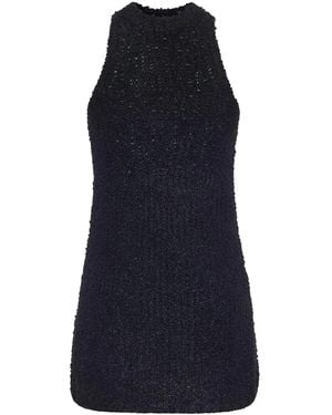 Adam Lippes Renata Mini Dress - Blue