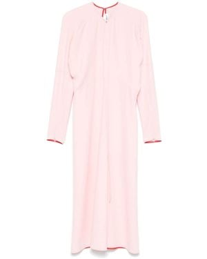 Victoria Beckham Dolman midi dress - Pink