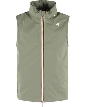 K-Way Valen Logo Gilet - Green