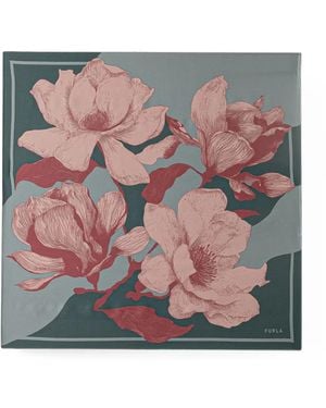 Furla Tortona Carré Scarf - Pink
