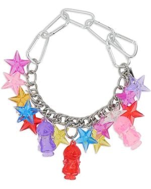 Chopova Lowena Star-Charm Necklace - Red