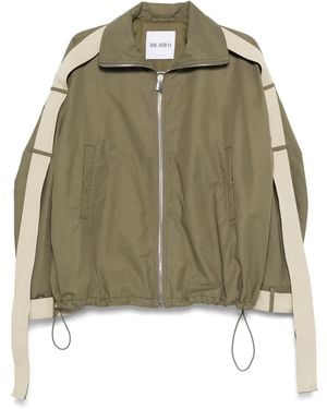 The Attico Bomberjacke mit Kordelzug - Grün