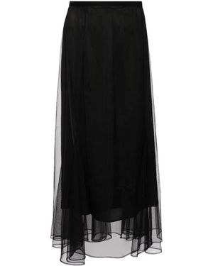 JNBY Tulle Maxi Skirt - Black