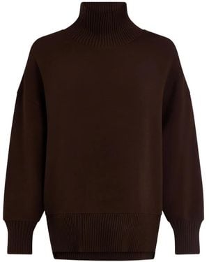 Varley Barker Pullover Mit Stehkragen - Braun