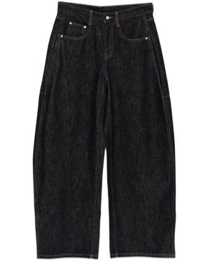 JNBY Cuffed Cotton Jeans - Black