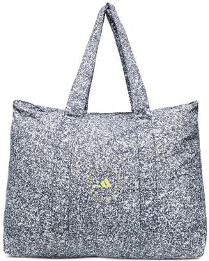 adidas Logo-Print Luggage - Grey