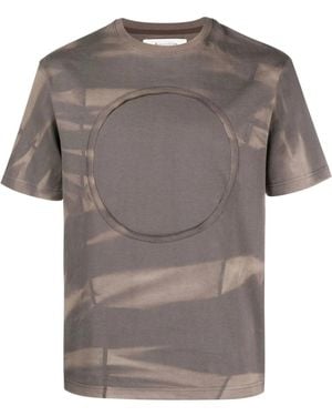 JiyongKim Sun Bleached T-shirt - Grey