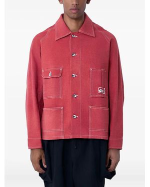 STORY mfg. Railroad Jacke mit aufgesetzten Taschen - Rot