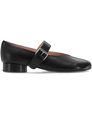 Niccolò Pasqualetti Zapatos de tacón Obliqua con hebilla - Negro