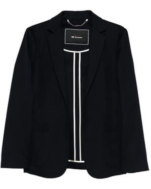 Kiton Blazer À Simple Boutonnage - Black
