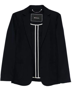 Kiton Blazer À Simple Boutonnage - Black