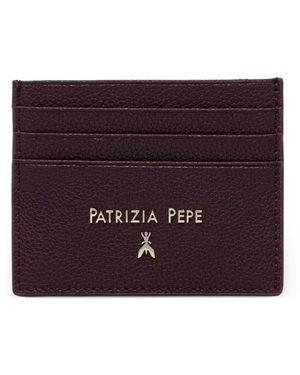 Patrizia Pepe Tarjetero De Piel - Morado