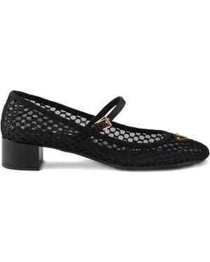 Prada Mesh-Pumps Mit Absatz 35Mm - Schwarz