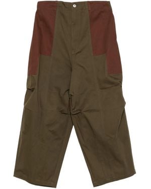 Perks And Mini Hose Mit Kontrasteinsätzen - Grün