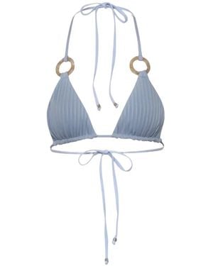 Baobab Top De Bikini Kaia Con Anilla - Azul