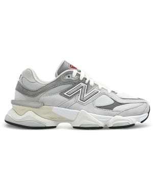 New Balance U9060 Logo-Patch Sneakers - White