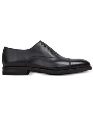 Bontoni Savoia Leather Shoes - Black