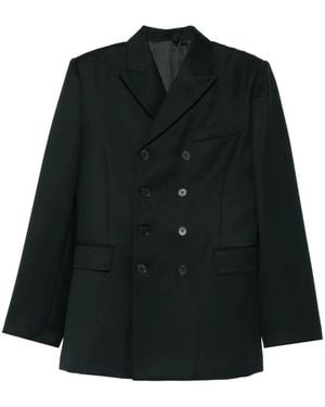 Lacoste Double-Breasted Blazer - Black