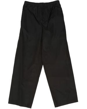 Jil Sander Elasticated-Waistband Trousers - White