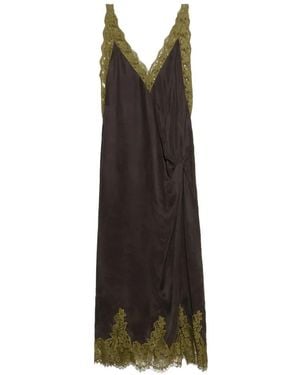 Bimba Y Lola Robe Caraco À Nœud - Grey