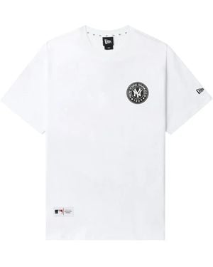 KTZ Yankees ロゴ Tシャツ - ホワイト