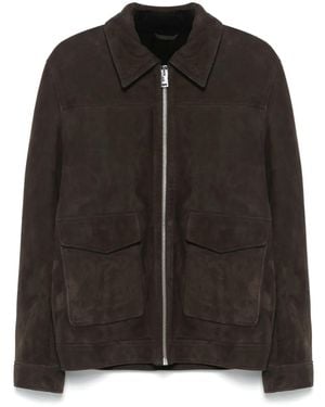 Arma Leather Jacket - Black
