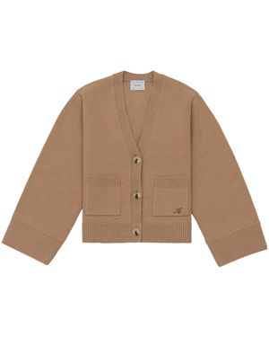 Axel Arigato Memory Wool Cardigan - Natural