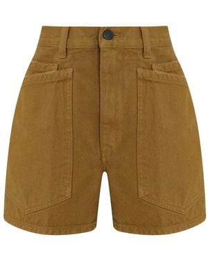 Osklen Shorts mit hohem Bund - Natur