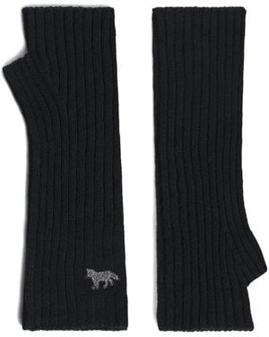 Maison Kitsuné Baby Fox ミトン - ブラック