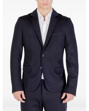 Antony Morato Single-Breasted Blazer - Blue