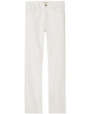 Nili Lotan Mitchell Five-Pocket Jeans - White