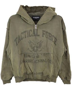 NO/FAITH STUDIOS Zip-Up Hoodie - Green