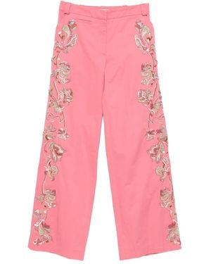 Christopher Esber Hose mit geradem Bein - Pink