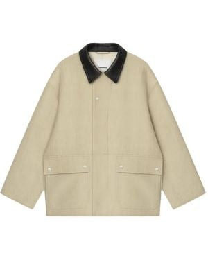 Nanushka Melesio Jacket - Natural
