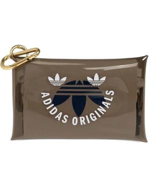 adidas Llavero De Cartera Con Logo Estampado - Gris