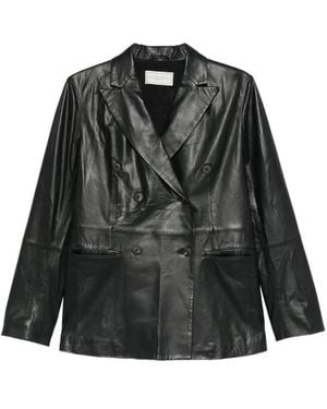 Antonelli Gin Tonic Double-Breasted Pocket Jacket - Black