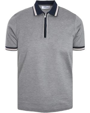 Gran Sasso Cotton Polo Shirt - Grey