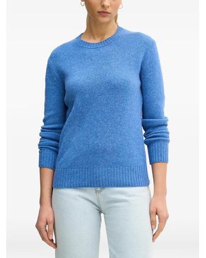 Benetton Shetland-Wool Jumper - Blue