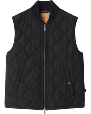 Burberry Quilted Gilet - Black
