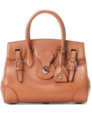 Ralph Lauren Sac À Main Ricky 27 - Marron