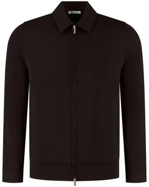 STEFAN BRANDT Alek Zs Zip-Up Jacket - Black