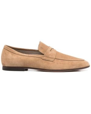 Tod's アーモンドトゥ ペニーローファー - ブラウン