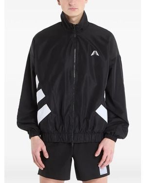 adidas Anthony Edwards Foundation Logo-Print Jacket - Black
