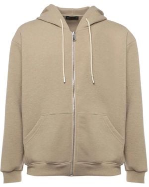Giuliano Galiano Hoodie À Fermeture Zippée - Neutre