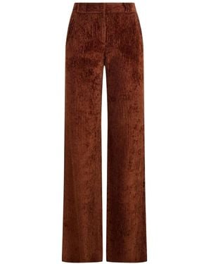 Alberta Ferretti Corduroy Pants - Brown