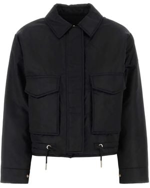 MICHAEL Michael Kors Collared Down Jacket - Black