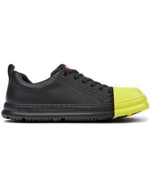 Camper Junction Runner Leather Trainers - Green