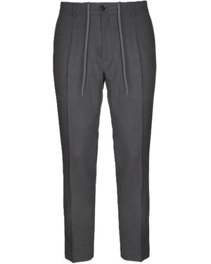 BE ABLE Pantalon Plissé À Lien De Resserrage - Grey