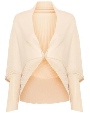 Max Mara Oversized Cape - Natural